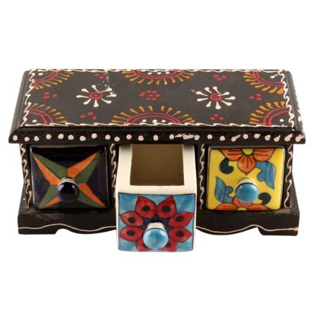 Spice Box-1423 Masala Rack Container Gift Item